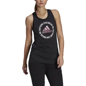 Camiseta de tirantes para mujer adidas Aeroready Power Slogan Graphic image-4