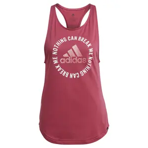 Camiseta de tirantes para mujer adidas Aeroready Power Slogan Graphic image-0