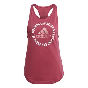 Camiseta de tirantes para mujer adidas Aeroready Power Slogan Graphic image-1