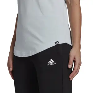 Tampo do tanque feminino adidas Aeroready Power Slogan Graphic image-5