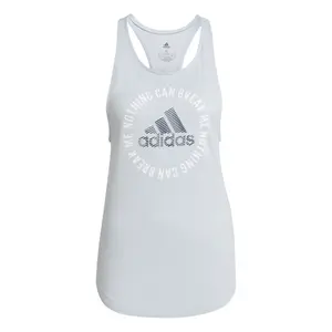 Camiseta de tirantes para mujer adidas Aeroready Power Slogan Graphic image-1