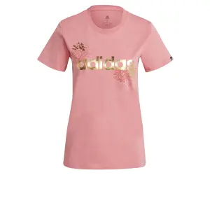 Dames-T-shirt adidas Linear Foil Graphic image-0