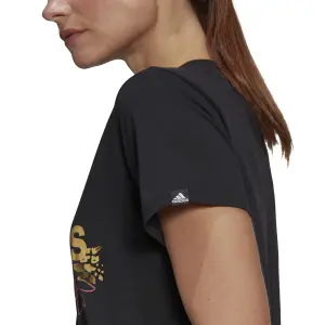 Camiseta feminina adidas Linear Foil Graphic image-5
