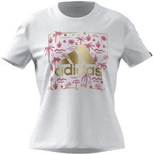 Camiseta de mujer adidas Big Logo Foil Graphic image-6