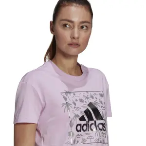 Camiseta de mujer adidas Big Logo Foil Graphic image-1