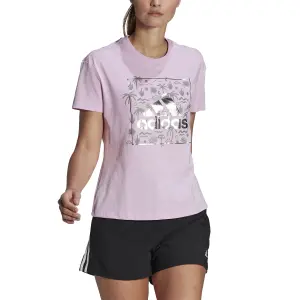 Camiseta de mujer adidas Big Logo Foil Graphic image-0