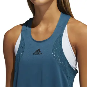 Camiseta de tirantes para mujer adidas Training Heat Ready image-6