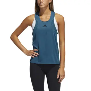 Camiseta de tirantes para mujer adidas Training Heat Ready image-4