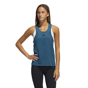 Camiseta de tirantes para mujer adidas Training Heat Ready image-2