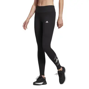 Leggings de cintura alta para mujer adidas Essentials Stacked Logo image-2