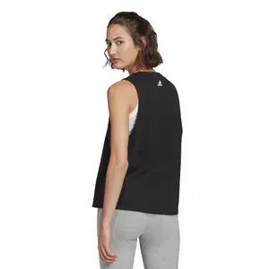 Women's tank top adidas Essentials Stacked Logo image-4