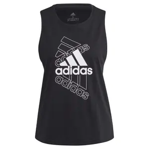 Camiseta de tirantes para mujer adidas Essentials Stacked Logo image-0