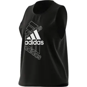 Camiseta de tirantes para mujer adidas Essentials Stacked Logo image-3