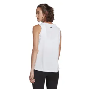 Women's tank top adidas Essentials Stacked Logo image-4
