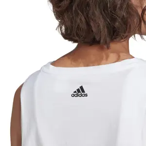 Women's tank top adidas Essentials Stacked Logo image-5