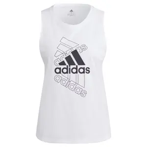 Camiseta de tirantes para mujer adidas Essentials Stacked Logo image-0