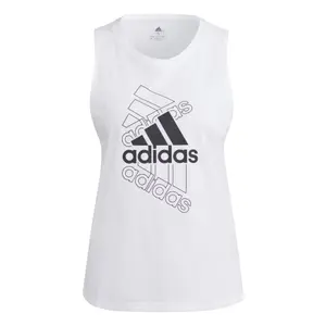 Camiseta de tirantes para mujer adidas Essentials Stacked Logo image-1