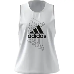 Camiseta de tirantes para mujer adidas Essentials Stacked Logo image-5