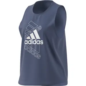 Camiseta de tirantes para mujer adidas Essentials Stacked Logo image-3