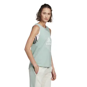 Women's tank top adidas Essentials Stacked Logo image-3