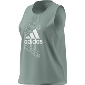 Camiseta de tirantes para mujer adidas Essentials Stacked Logo image-3