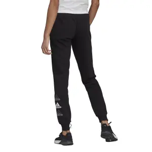 Calças de jogging para mulher adidas Essentials Stacked Logo image-1