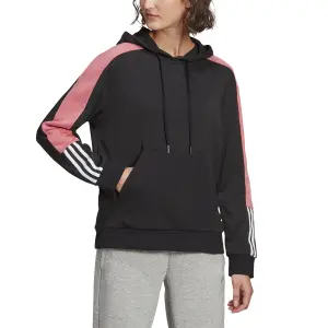 Felpa con cappuccio da donna adidas Essentials Logo Colorblock image-3