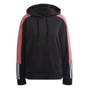 Felpa con cappuccio da donna adidas Essentials Logo Colorblock image-0
