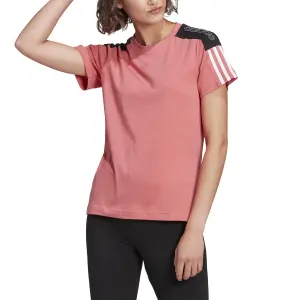 Camiseta de mujer adidas Essentials Logo Colorblock image-2