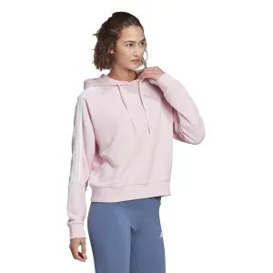 Kurzes Kapuzensweatshirt für Frauen adidas Essentials Loose-Cut 3-Bandes image-3