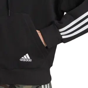 Damen-Kapuzenjacke mit Reißverschluss adidas Essentials Cut 3-Bandes image-6