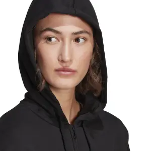 Damen-Kapuzenjacke mit Reißverschluss adidas Essentials Cut 3-Bandes image-5