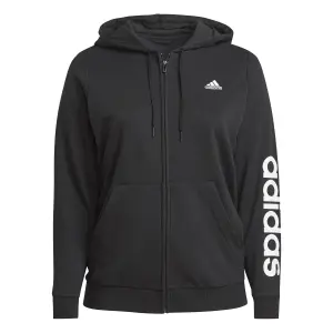 Felpa con cappuccio da donna adidas Essentials Logo Grande Taille image-0