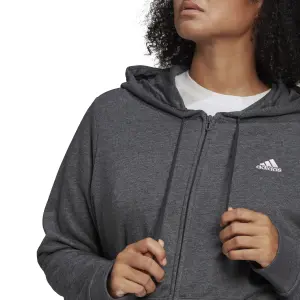 Felpa con cappuccio da donna adidas Essentials Logo Grande Taille image-5