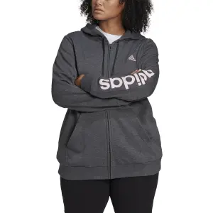 Felpa con cappuccio da donna adidas Essentials Logo Grande Taille image-1
