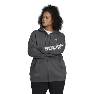 Felpa con cappuccio da donna adidas Essentials Logo Grande Taille image-2