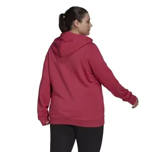 Felpa con cappuccio da donna adidas Essentials Logo Grande Taille image-4