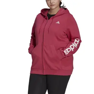 Felpa con cappuccio da donna adidas Essentials Logo Grande Taille image-2