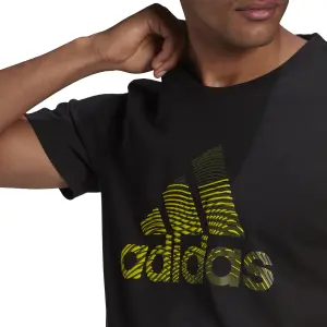 T-shirt adidas Extrusion Motion Puff-Print Logo Graphic image-1
