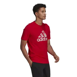 Camiseta adidas Extrusion Motion Puff-Print Logo Graphic image-2