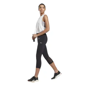 Legging femme Reebok Lux Perform 3/4 image-2