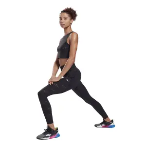 Legging femme taille haute Reebok Lux Perform Perforated image-5