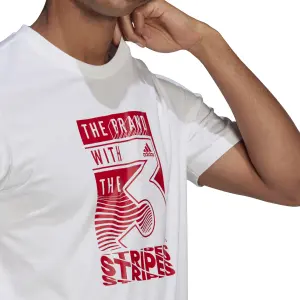 Camiseta adidas Extrusion Motion Brand Slogan Graphic image-2