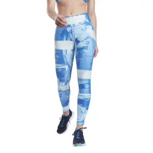 Damen-Leggings Reebok Lux Bold Imprimé image-1