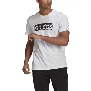 Camiseta adidas Brushstroke Logo Box Graphic image-3