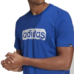 Camiseta adidas Brushstroke Logo Box Graphic image-4