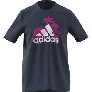 Camiseta adidas Aeroready Vacation Sunset Logo Graphic image-3