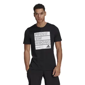Camiseta adidas Prove 'Em Wrong Motivational Slogan Graphic image-1