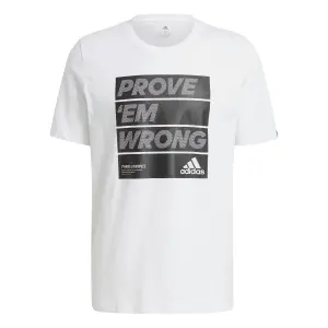 T-shirt adidas Prove 'Em Wrong Motivational Slogan Graphic image-0