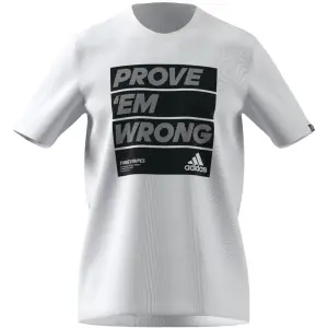 Camiseta adidas Prove 'Em Wrong Motivational Slogan Graphic image-3
